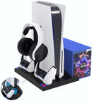 PS5 Multifunctional Cooling Stand With Controller Charger