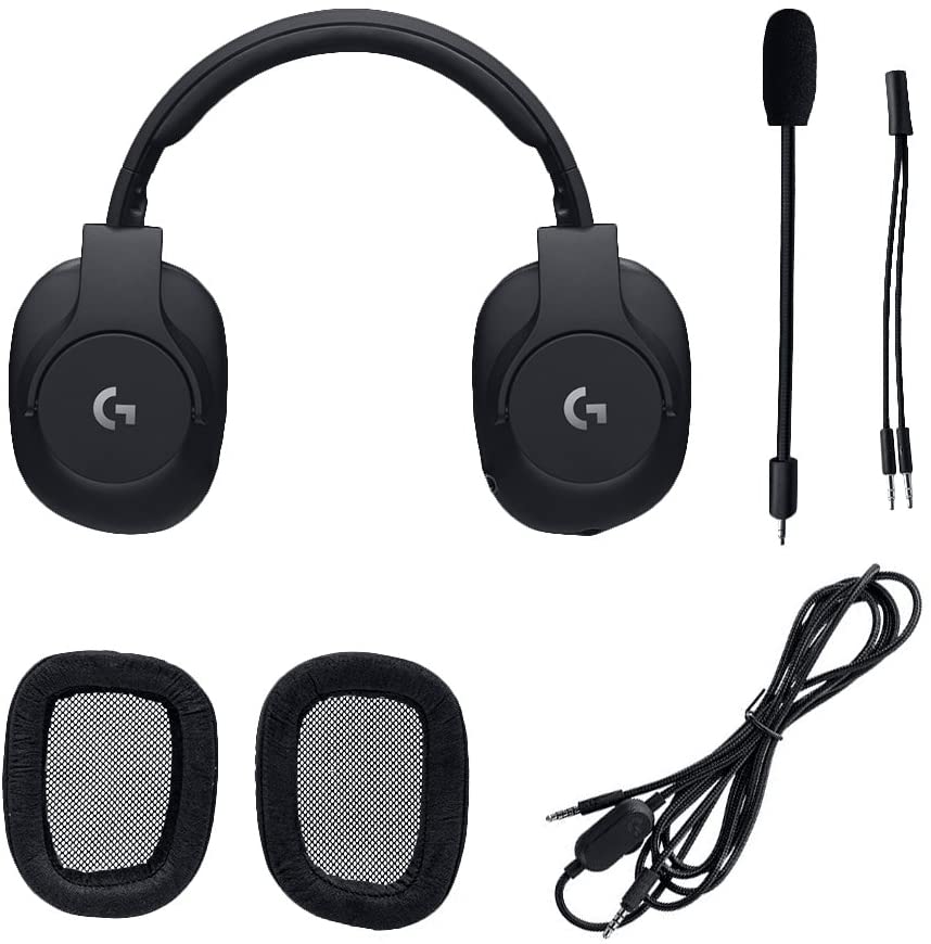Logitech G Pro Gaming Headset with Pro Grade Mic- for Pc, Mac