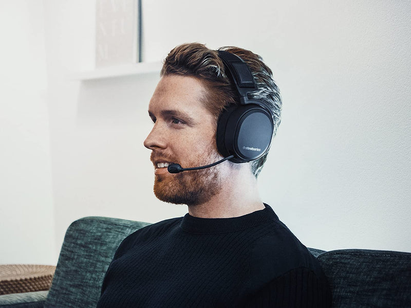 SteelSeries Arctis Pro Wireless Gaming Headset -Wireless Plus Bluetooth for PS4 and PC