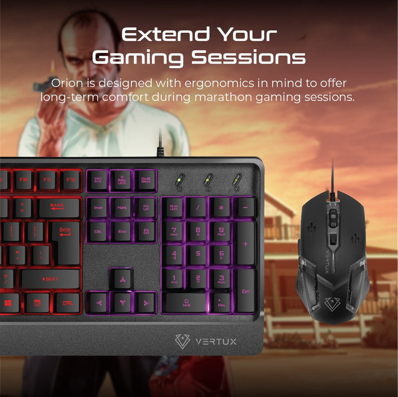 Vertux Orion Gaming Mouse & Keyboard