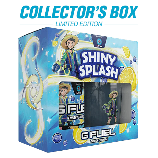 G FUEL SHINY SPLASH Collector's Box