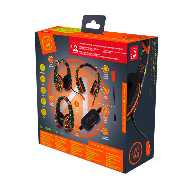 Stealth VIBE FLO GREY STEREO GAMING HEADSET
