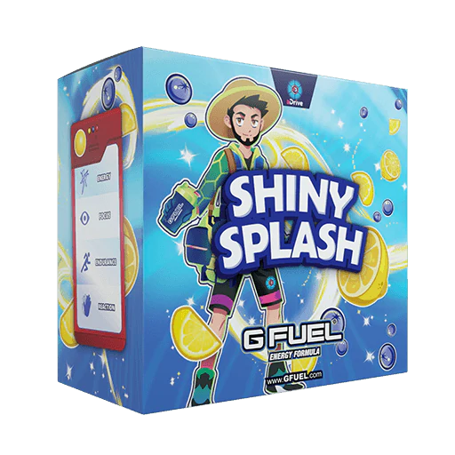 G FUEL SHINY SPLASH Collector's Box