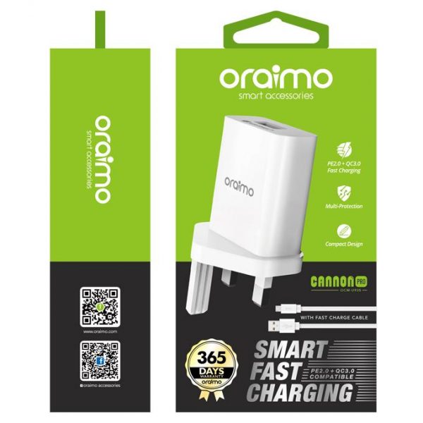 Oraimo Ocw-U93sc Home Charge White