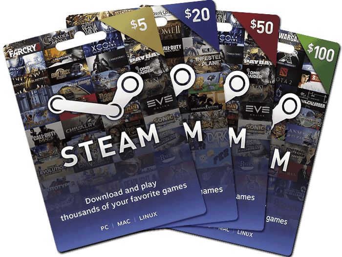 Steam Gift Card